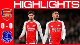 Arsenal vs Everton 0-0 Highlights | Premier League 2024-2025