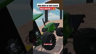 John Deere tractor or HMT