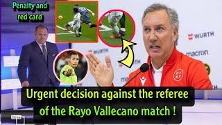 Unexpected decision from Javier Tebas in favour of Real Madrid after the match against Rayo Vallecan