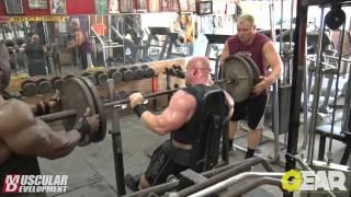 In the Trenches | Branch Warren and Johnnie O. Jackson train shoulders