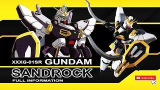 Gundam Sandrock Explained  I  XXX-01SR  I Full Information