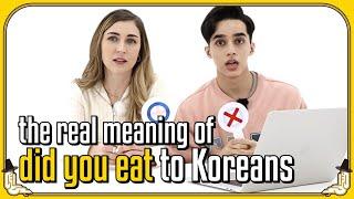 Why do Koreans keep saying "Did you eat?" l Korean Culture [Bap-Shim]