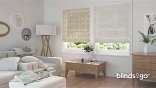 Voile Roman Blinds by Blinds 2go