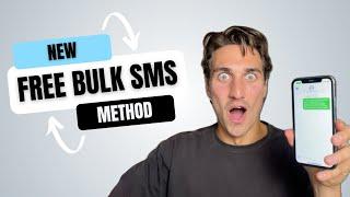 (2025) Send Unlimited Bulk SMS From YOUR PHONE NUMBER