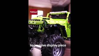 TOYSLY Green Wrange Cross Country Off-Road Vehicle Building Set: Compatible with LEGO