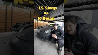 LS swap Vs K series on Porsche! #porsche #cayman #987