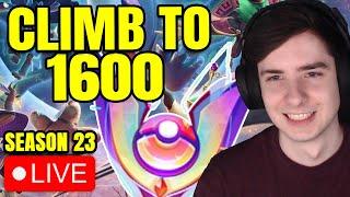 #1 SoloQ CLIMB TO 1600 SEASON 23 | Pokemon Unite