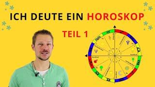 So deutet man ein Horoskop - Astrologie lernen #76