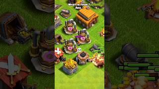 The Wrost nightmare for lower th players ll Clash of clans ll #shorts #clashofclans #coc