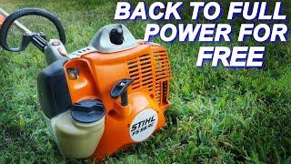 Stihl Trimmer doesn't run at full speed.