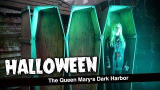 The Queen Mary's Dark Harbor - HALLOWEEN Haunt Walkthrough 4K