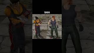 Jin vs Hwoarang then & Now..#shorts #youtubeshorts #gaming