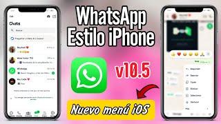 WhatsApp Estilo iPhone DESCARGAR e Instalar | ACTUALIZACIÓN NUMERO DIRECTO 