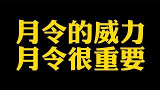 【准提子说八字易学】月令的威力。