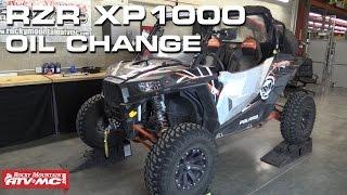 Polaris RZR XP 1000 Oil Change