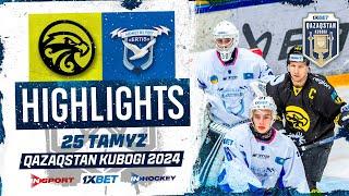 САРЫАРКА - ИРТЫШ HIGHLIGHTS 25.08.2024  1xBet - QAZAQSTAN KUBOGI 2024