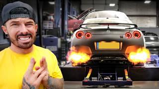 BUILDING A 10 SECOND NISSAN GTR IN 7 DAYS