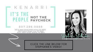 Stephanie Johnston-KENARRI It's the People...Not the Paycheck