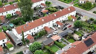 Almelo de Hofkamp Overijssel Netherlands Drone Flight Aug 2024 4K