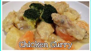 Chicken Curry with Coconut milk Easy Recipes l SHENG MOOHH