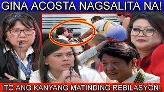 MARY GRACE PIATTOS BUKING NA GINA ACOSTA NAGSALITA NA!