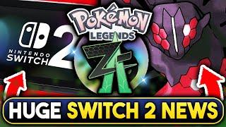 POKEMON NEWS! SWITCH 2 BACKWARDS COMPATIBILITY CONFIRMED! NEW MEGA EVOLUTION RUMORS FOR LEGENDS Z-A!