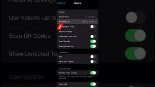 How to  set your  iphone camera