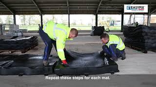 How to Install | EASYFIX Jupiter | Cow Mats