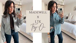 Madewell Try-On Haul ~LTK SALE!!!