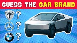Guess The CAR BRAND By Car in 10 Seconds | 50 Levels Ultimate Car Challenge | Easy, Medium, Hard
