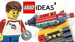 LEGO Ideas Space Rocket Ride review! 2019 set 40335!