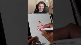 How To Graffiti Letter A 