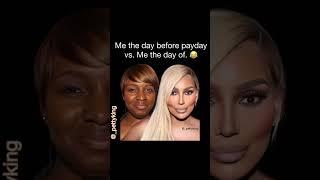 Immediate Glow-up!  #pettyking #nene #neneleakes #rhoa #phaedraparks #porsha #kenyamoore #funny