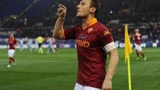 Roma Lazio 1 2 Totti esulta con rabbia - Totti after penalty maffick with anger