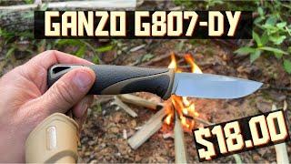 Ganzo G807 DY Fixed Blade - 9CR14 Steel