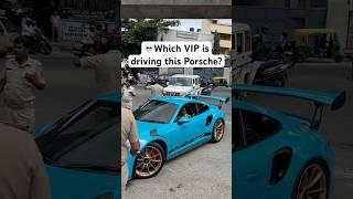 Did you notice who’s driving the #porsche GT3rs! #supercar