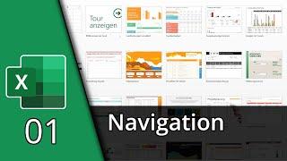 Excel lernen #01  Navigation und erste Funktionen