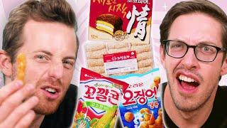 The Try Guys Try Korean Snacks For The First Time