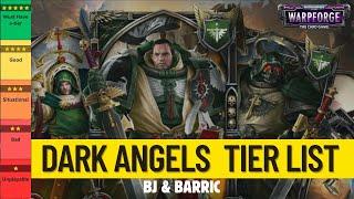 Dark Angels Tier List || Warhammer 40,000: WARPFORGE