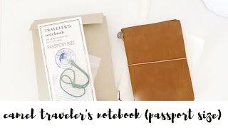 Camel Traveler's Notebook (Passport size)