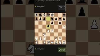 Trap Bishop with Advanced Chess Moves #chess #chesstraps #chesstricks