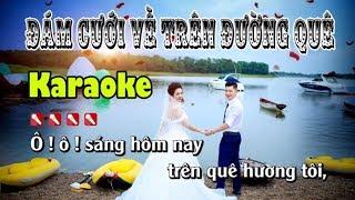 Đám Cưới Về Trên Đường Quê Karaoke Nhạc Sống Cha Cha