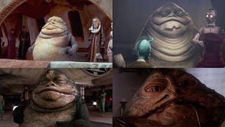 Jabba the Hutt Scenes (Ep 1, Clone Wars, 4, 6)