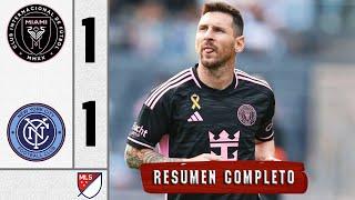 Inter Miami vs New York City 1-1 Resumen Y Goles Completo  MLS 2024 HD