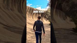 Wave Rock ‍️ #westernaustralia #waverock #roadtrip