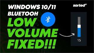 Fix Low Bluetooth Speakers Volume in Windows 10/11