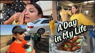 aayan first time help krwany gya | Daily vlog | karam bahi ki family k sath BBQ dinner #dayinmylife