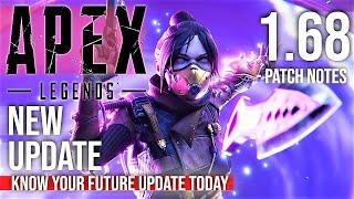 New Apex Legends 1.68 Update legacy  Patch Notes Gaming News 2021