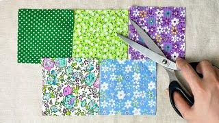 Super Easy! Brilliant Craft Ideas with Leftover Fabric! I Do This and Sell It Quickly