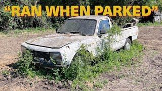 Peugeot 504 Pickup Abandoned For Years In A Field. Will It Run?